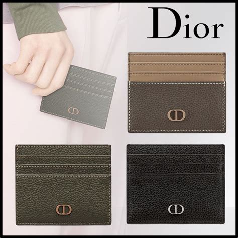 mens dior card holder|christian dior 2022 card holder.